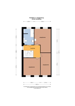 Floorplan - Het Baken 4, 8317 JB Kraggenburg